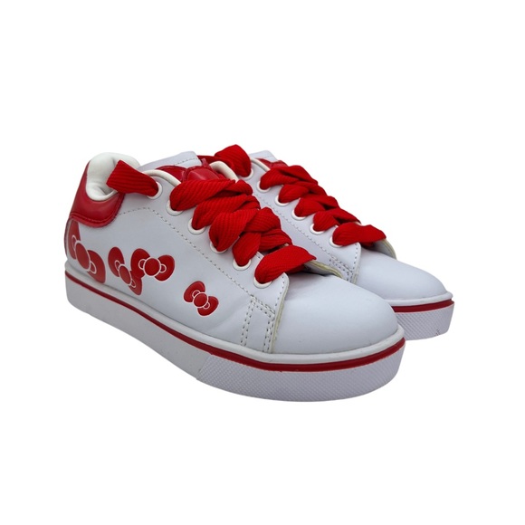 Hello Kitty x Heelys Roller Shoes White Red Girls Youth 13C - Picture 2 of 6